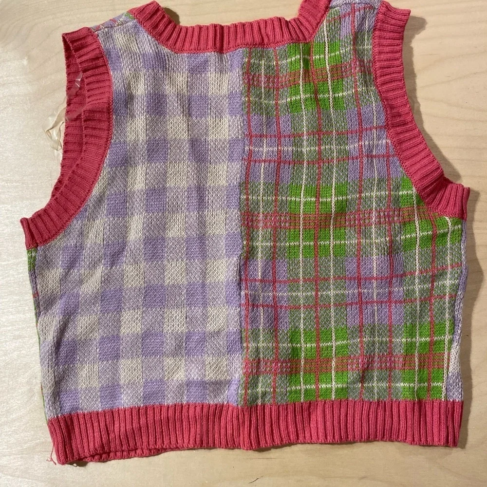 Rue 21 Sleeveless Sweater Vest Large (CM) - Picture 13 of 14